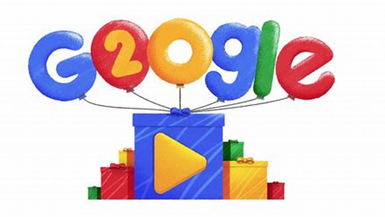 The Company Also Created A 20Th Anniversary Google Doodle, If You., 2024