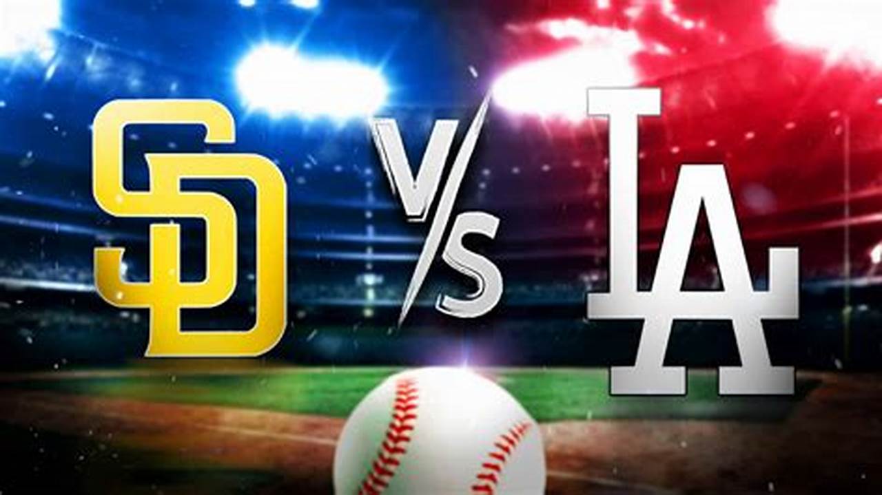 The Dodgers And Padres Split The., 2024
