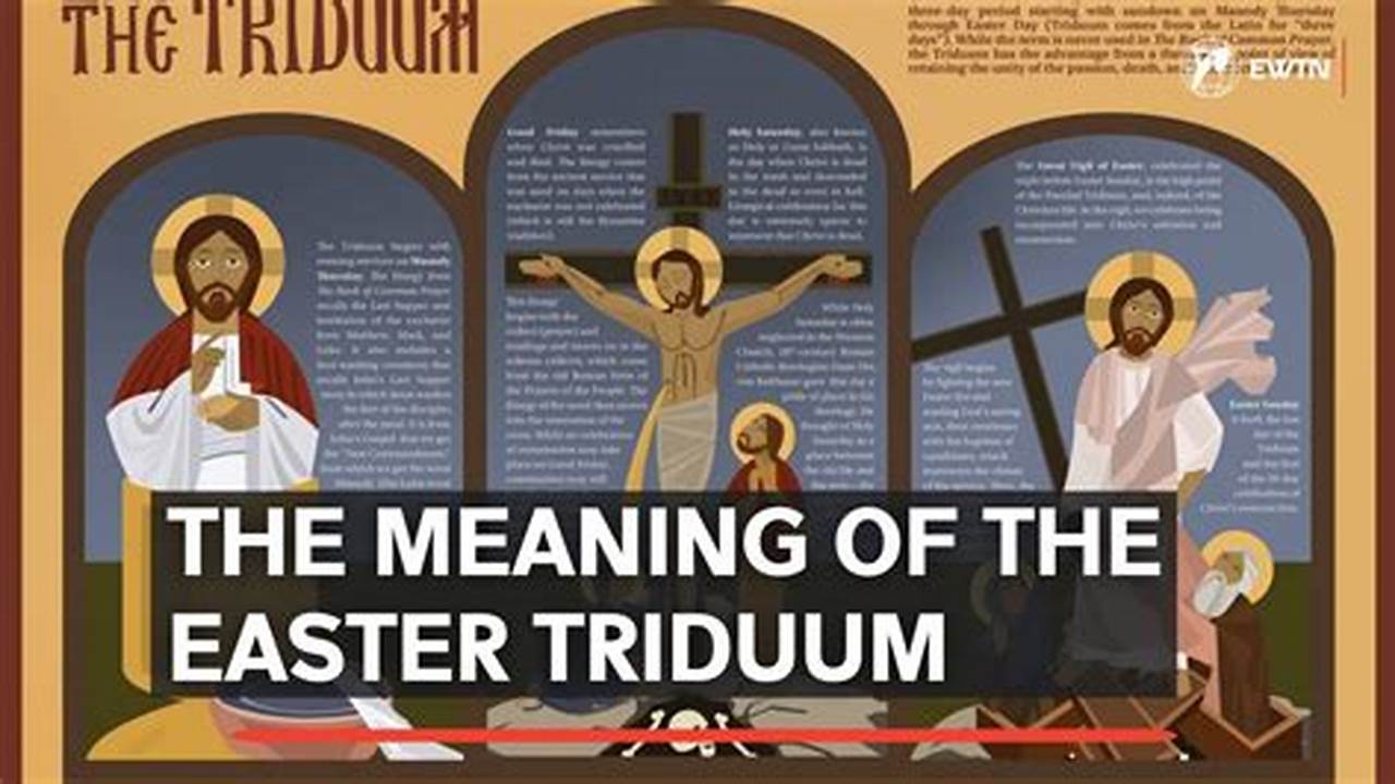 The Easter Triduum Or Paschal Triduum Starts On The Evening Of., 2024