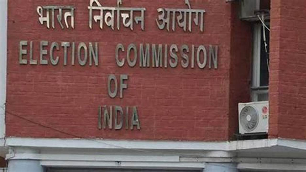 The Election Commission Of India (Eci) On Saturday., 2024