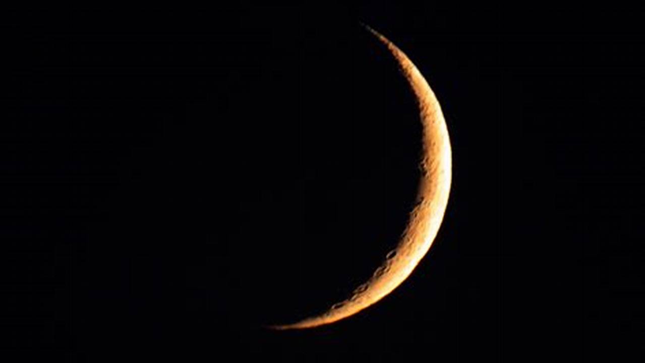 The Emirates Astronomical Society Is Forecasting That The Shawwal Crescent Moon On Ramadan 29 Will Coincide With A Solar Eclipse On Monday, 8 April, Making It Hard To Spot, According To The National., 2024