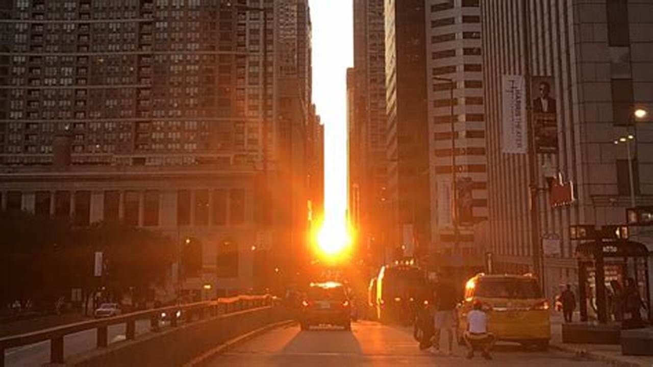 The Fall Equinox Falls On September 23 This Year, So Peak Chicagohenge Viewing Times Will Fall Between September 22 And September 24., 2024