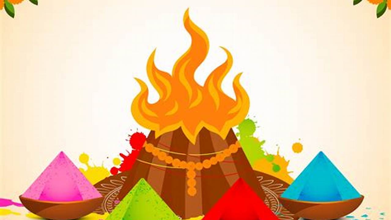 The Festivities Of Holi Commence With Holika Dahan, Also Known As Choti Holi, Which Takes Place On The Evening Of., 2024
