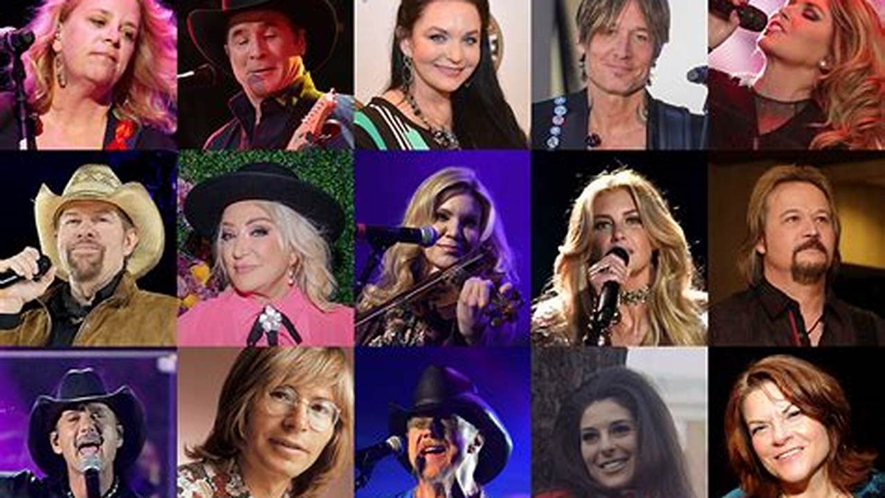 The Following Artists Became Eligible For The Country Music Hall Of Fame In The Modern Era., 2024