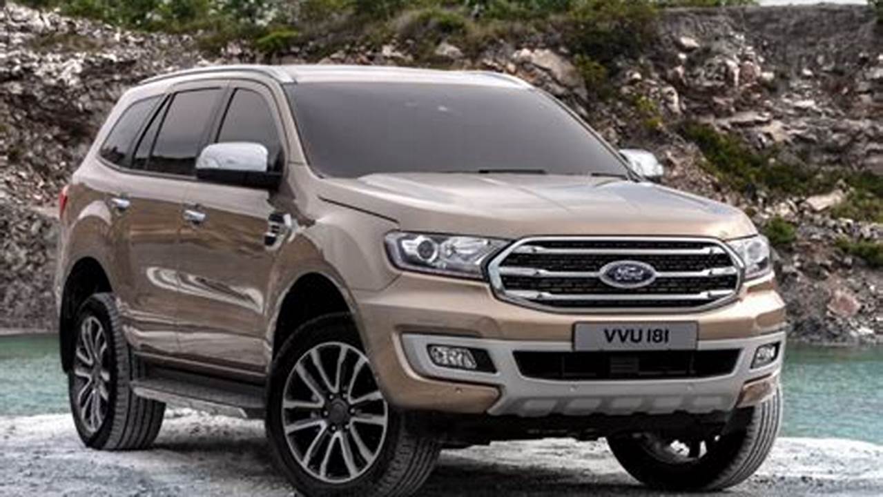 The Ford Everest Is Regarded As A Suv Large Built In Thailand With Prices From A Dealer As A Used Car Starting At $71,800., 2024