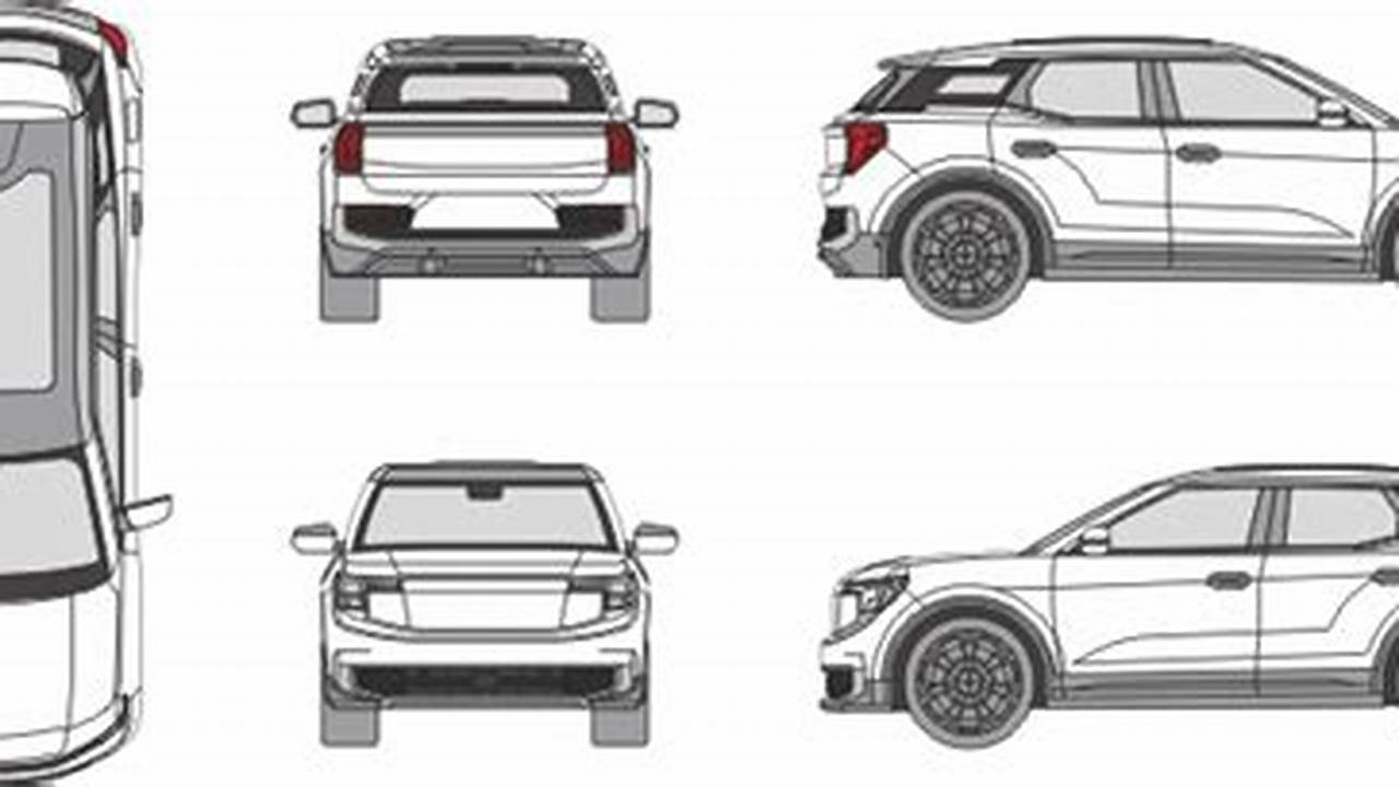 The Ford Explorer Has A Length Of 4460 Mm, A Height Of 1600 Mm And A Width Of 1870 Mm Without The Exterior Mirrors., 2024