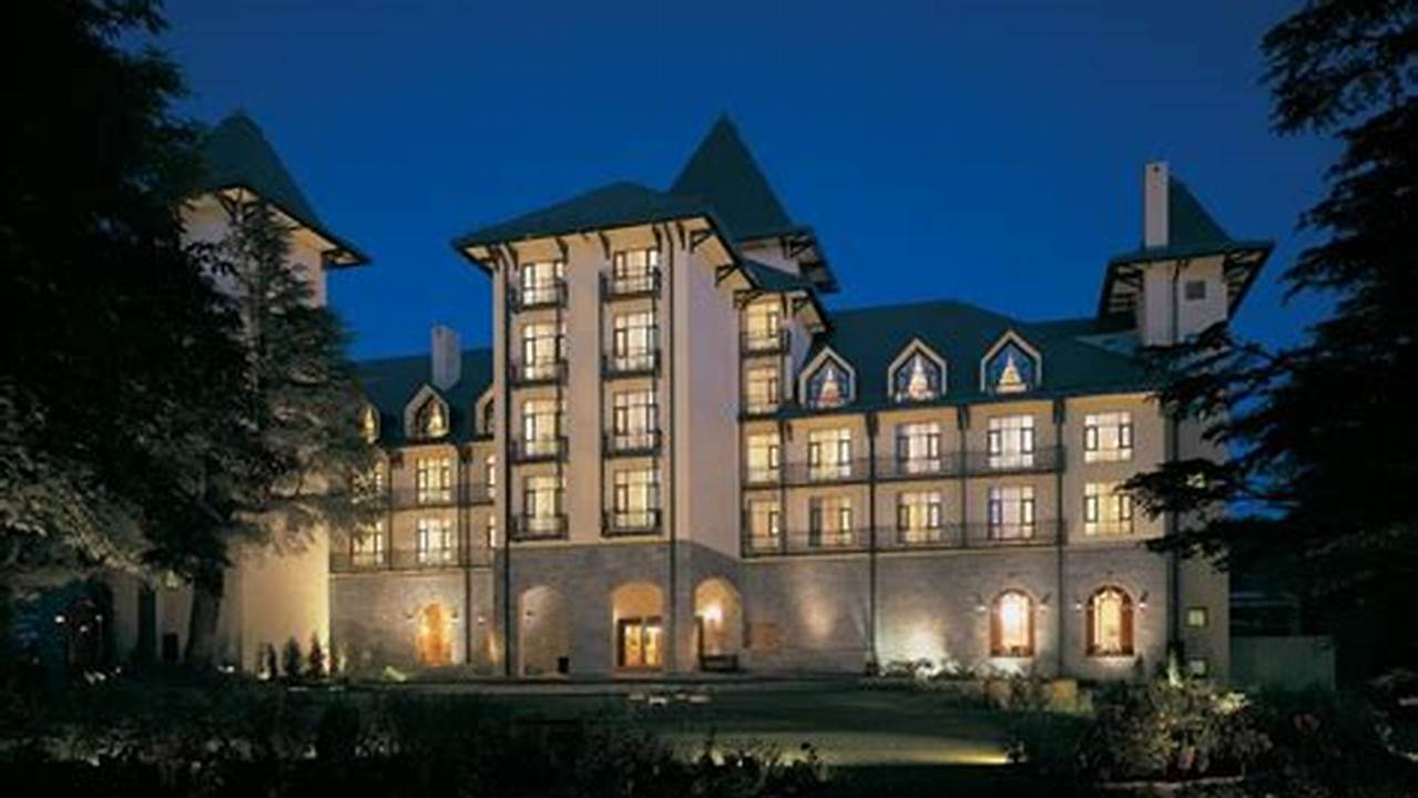 The Former Residence Of Lord Kitchener, Erstwhile Commander In Chief Of The British Army, Wildflower Hall Is A 5 Star Resort In Shimla That Exudes The Ambience Of A., Images