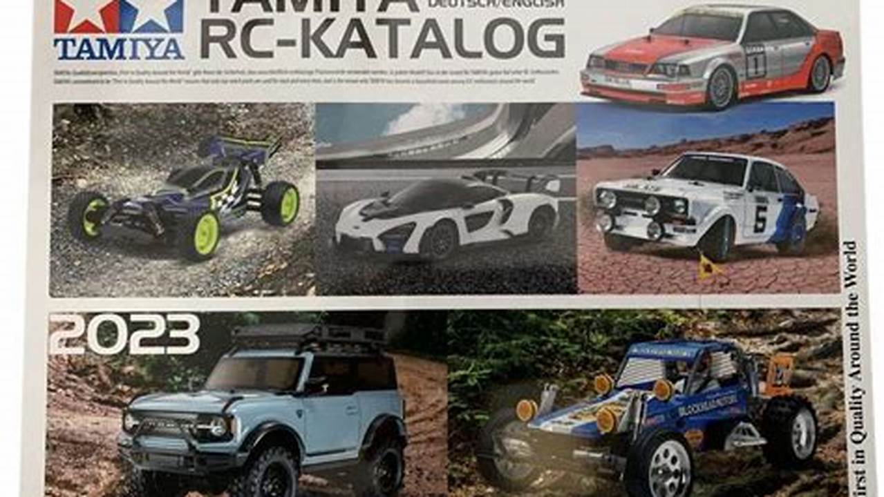 The Full Collection Of Tamiya Rc Kit 2024 New Releases., 2024