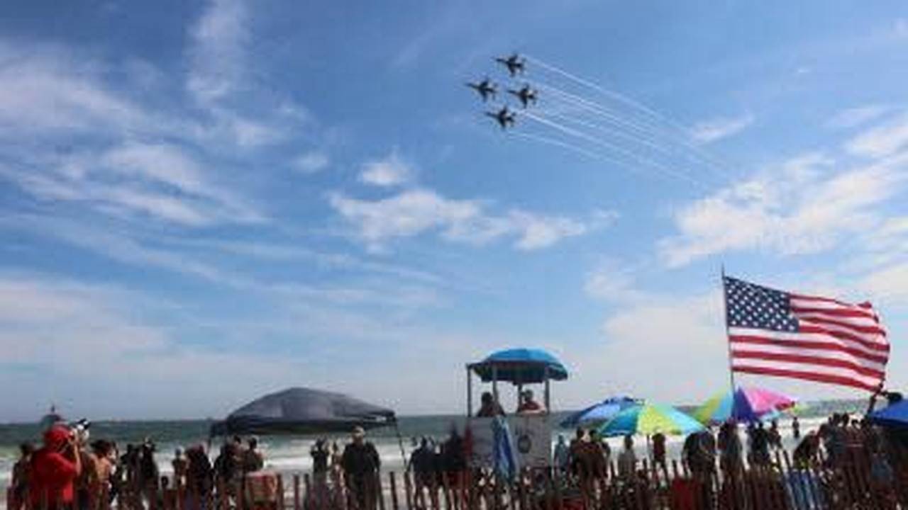 The Geico Skytypers Perform During The Atlantic City Airshow, A Salute To Those Who Serve, Wednesday, Aug., 2024