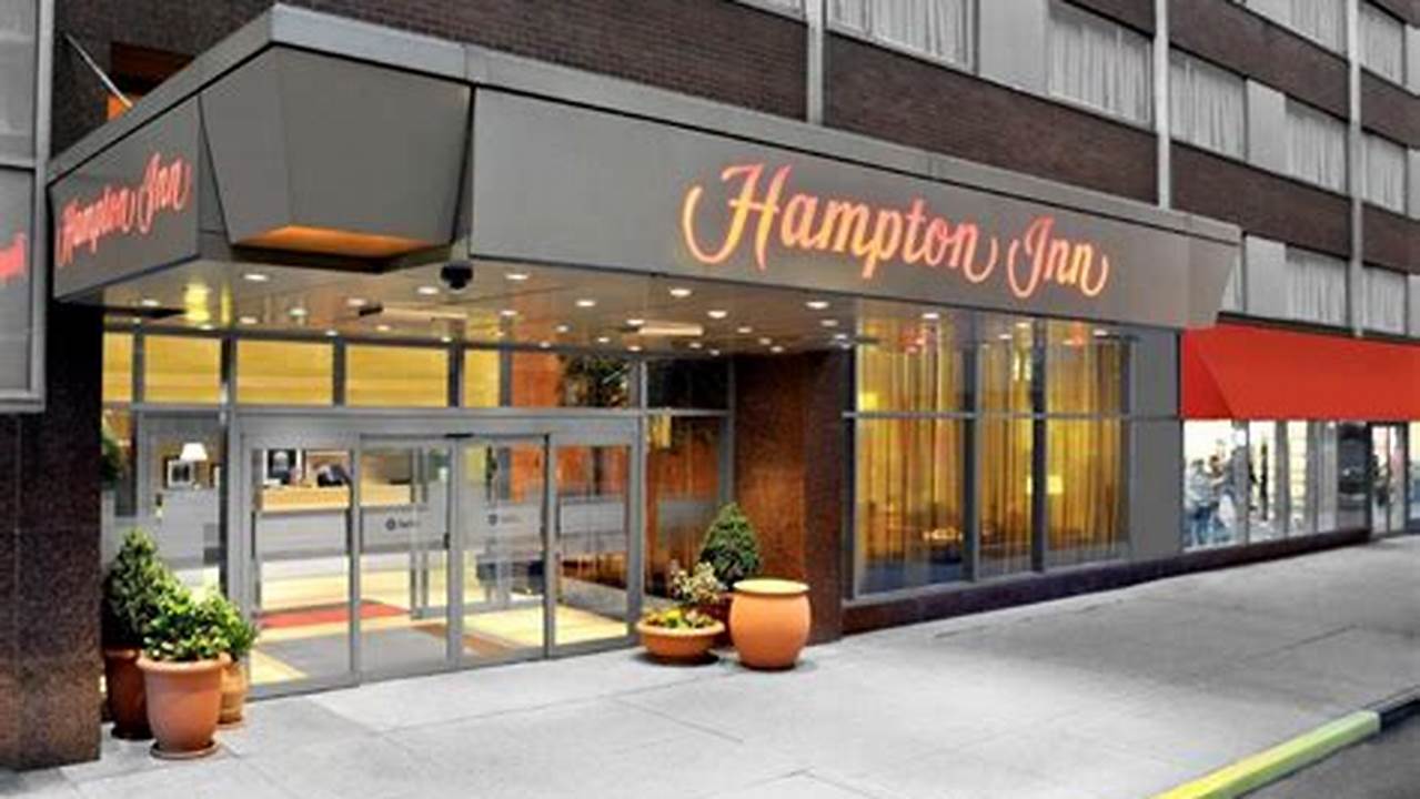 The Hampton Inn Manhattan/Times Square North Offers Rooms With Views Of Central Park., Cheap Activities