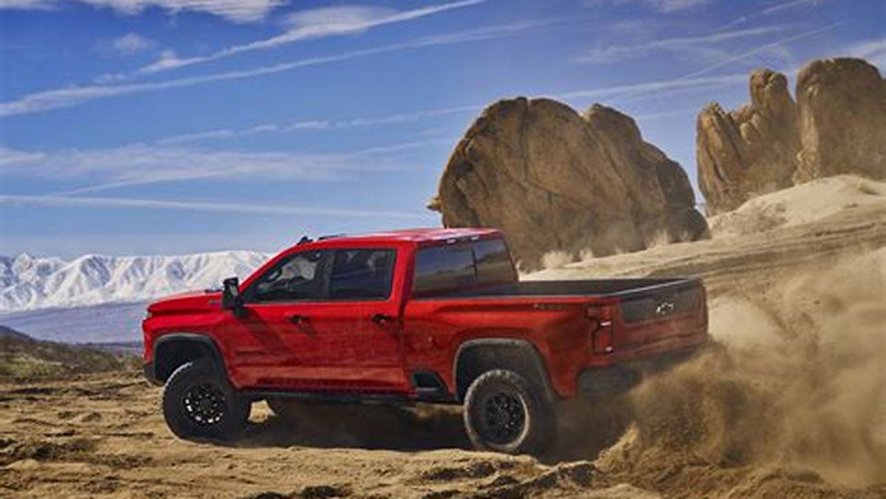 The Hd Zr2 And Zr2 Bison Also Feature The 2024 Silverado Hd Lineup&#039;s Redesigned Interior., 2024