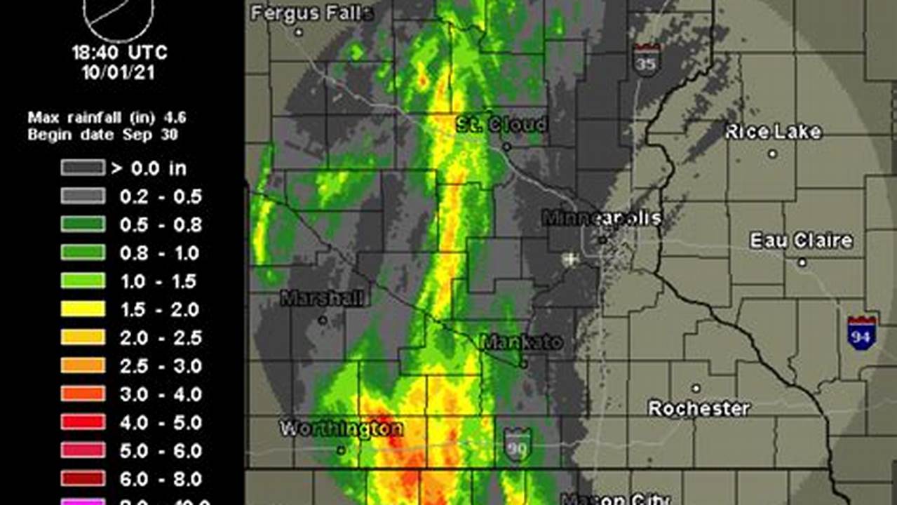The Heaviest Rain Fell From West Central Into Central And., 2024