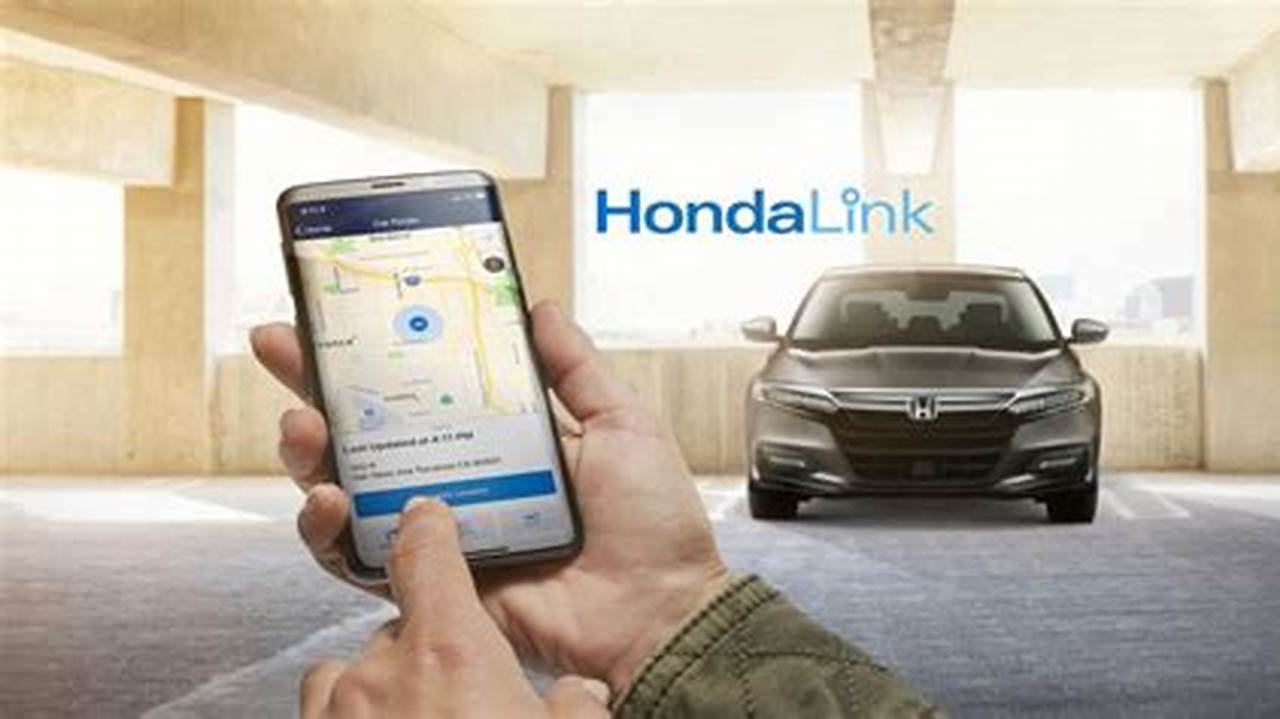 The Hondalink ® Connect App Is Compatible With Most Iphone And Android Phones., 2024