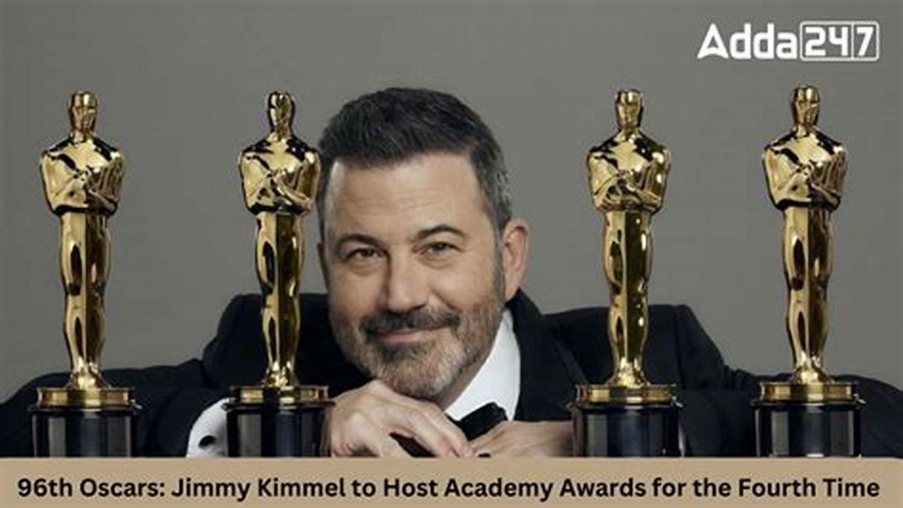 The Host Of The 96Th Academy Awards Has Been Confirmed A Tv Host Jimmy Kimmel., 2024
