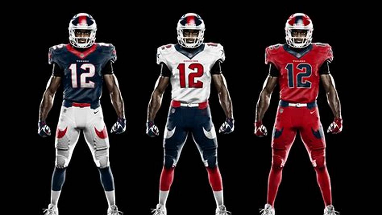 The Houston Texans Are Exploring New Uniforms For The 2024 Season, And They Are Asking For Help From The Fans., 2024