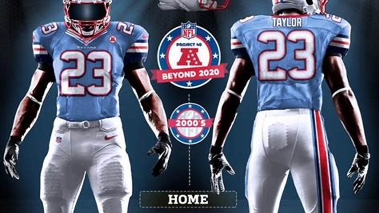 The Houston Texans Provided A First Glimpse Of Their New Uniforms For The 2024 Season., 2024