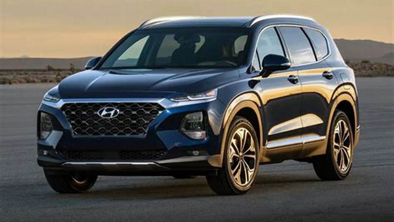 The Hyundai Santa Fe Could Be Introduced In India In September 2024., 2024
