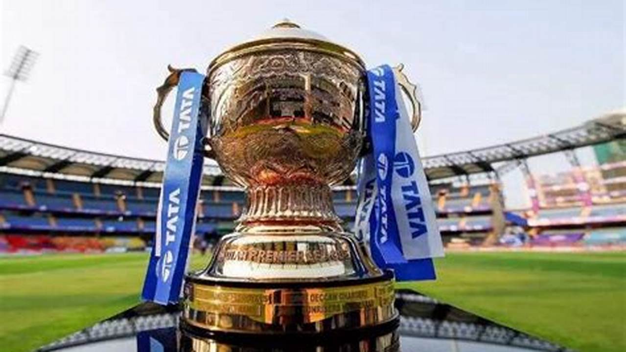 The Indian Premier League Is Set To Begin On 22 March, Friday., 2024
