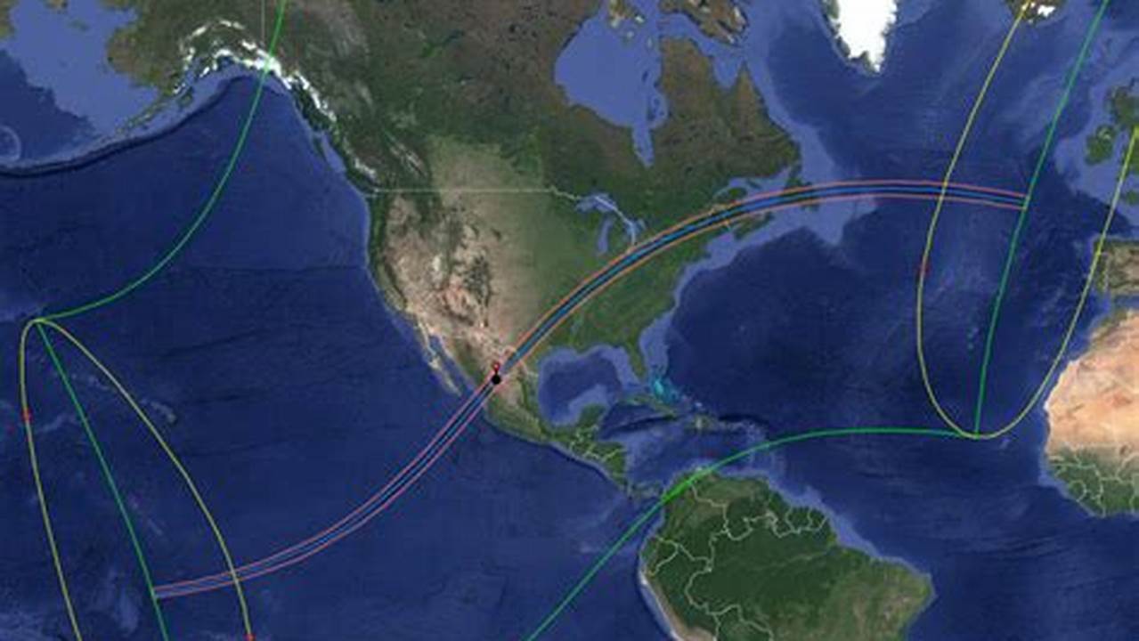 The Interactive Google Map Below Uses The Web Mercator Projection To Display The Eclipse Track., 2024