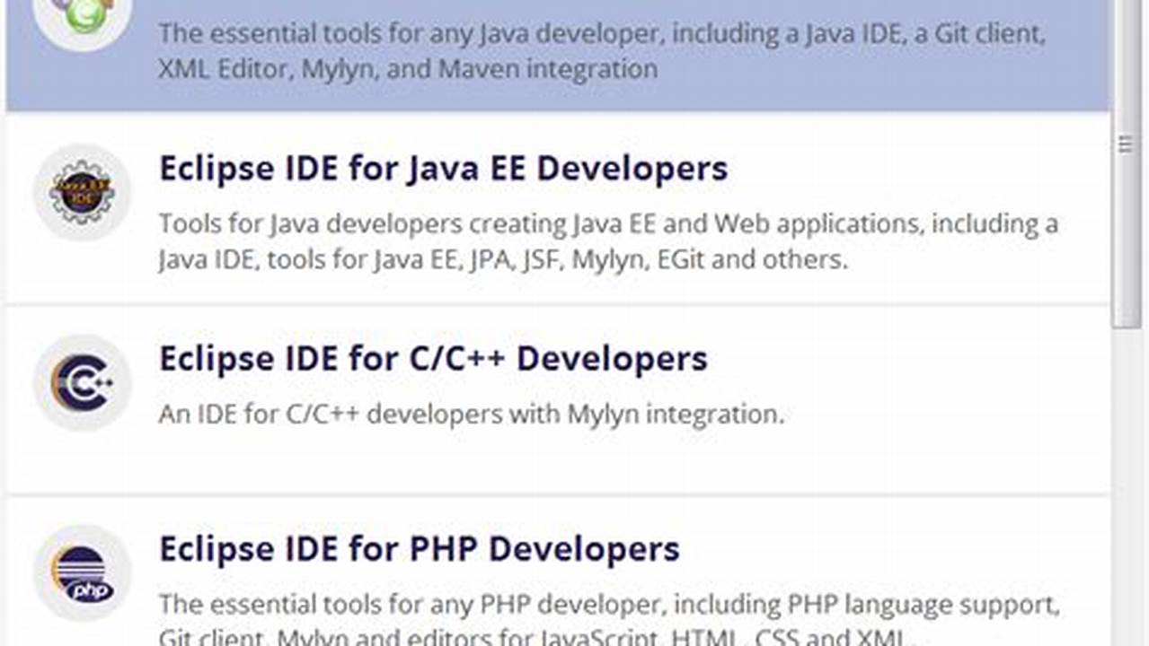 The Latest Eclipse Ide Release Includes Improved Maven And Java Tooling., 2024