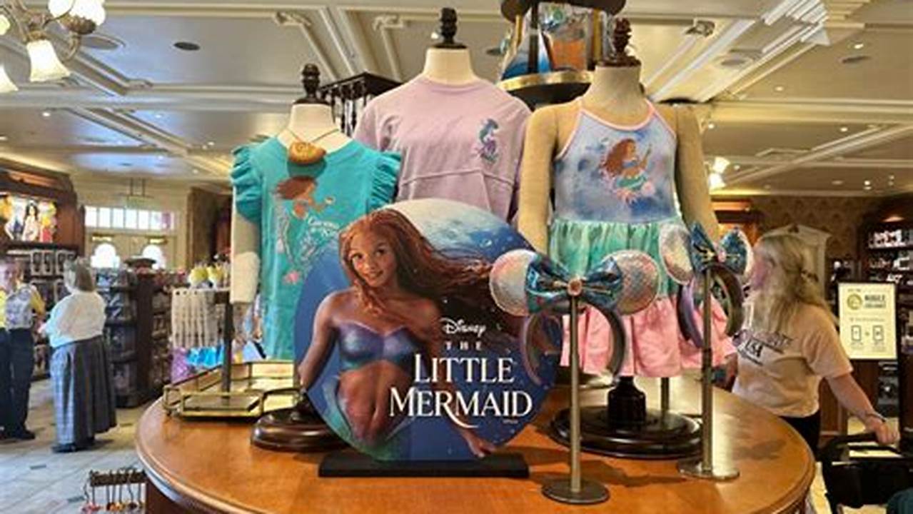 The Little Mermaid 2024 Merchandise