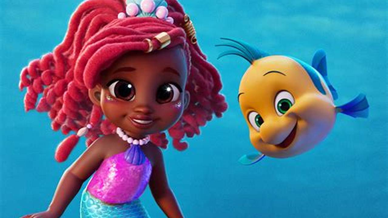 The Little Mermaid Animated 2024