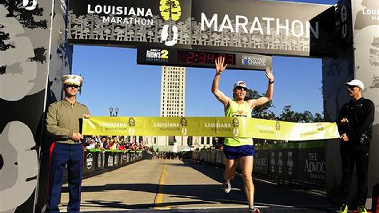 The Louisiana Marathon Is On Saturday January 18, 2025 To Sunday January 19, 2025., 2024