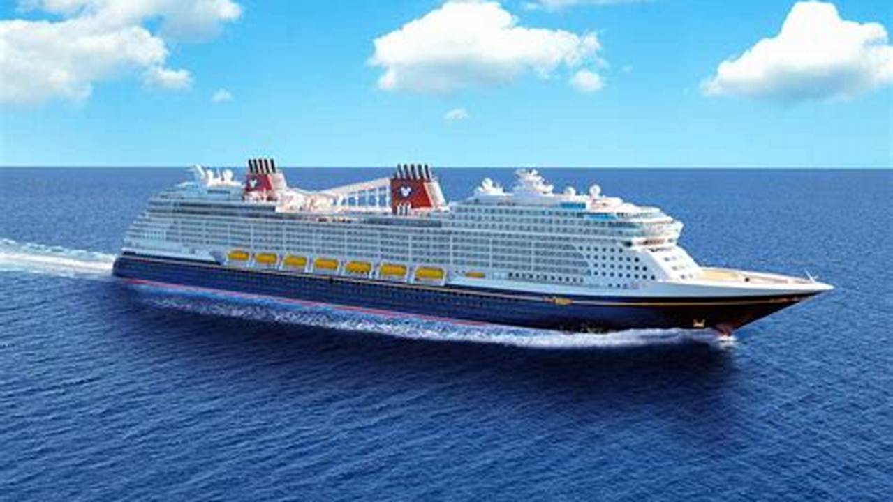 The Magnificent Disney Wish Cruise Ship Debuted In 2022., 2024
