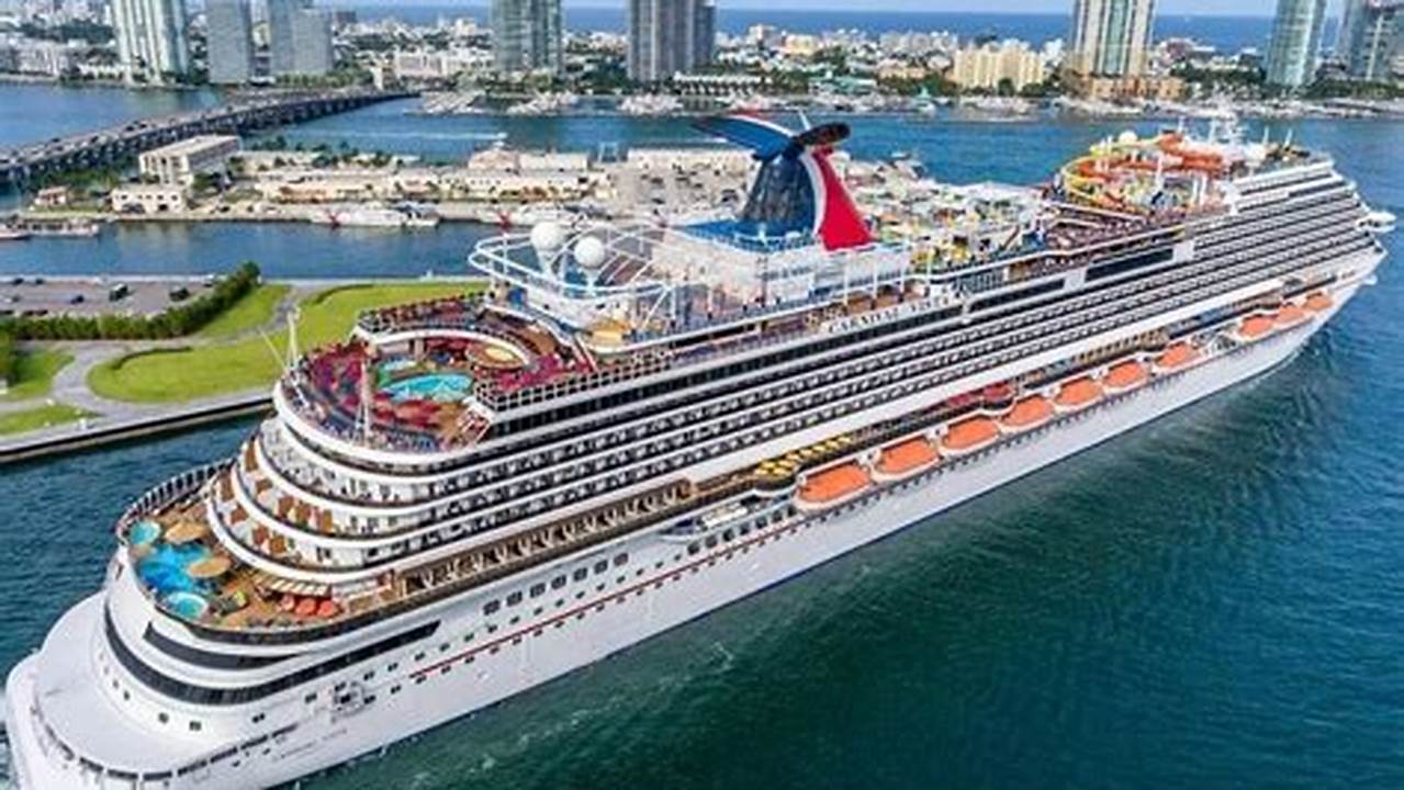 The March 17, 2024 Cruise On The Carnival Vista Departs From Port Canaveral, Florida., 2024