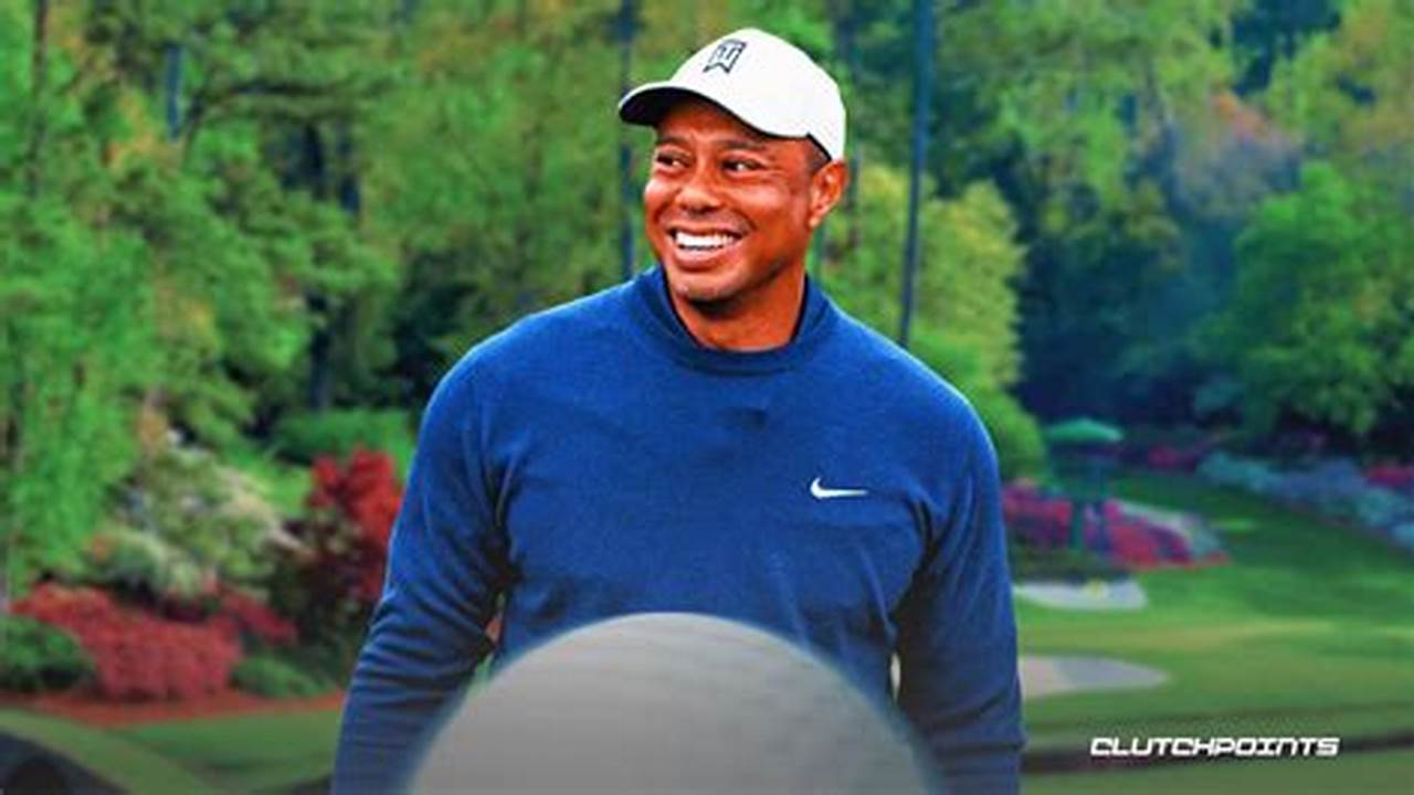 The Masters 2024 Tiger Woods News