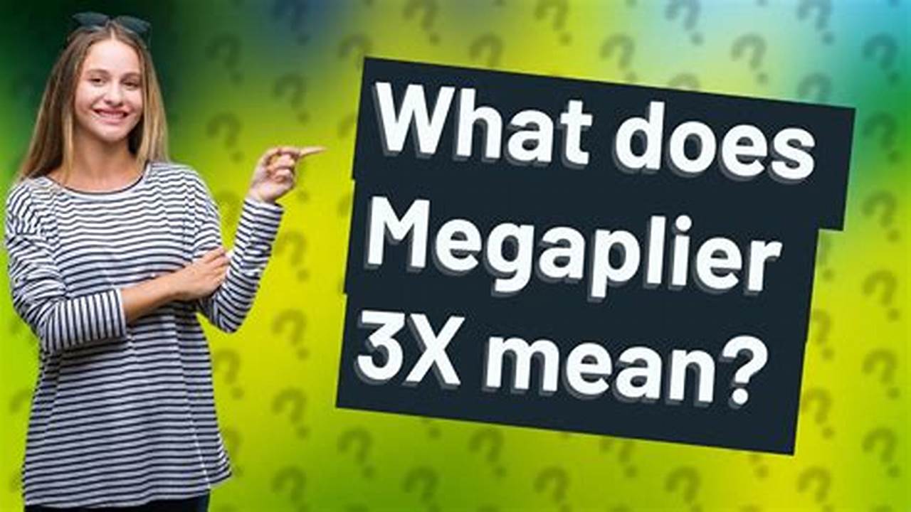 The Megaplier Option Is 3X., 2024