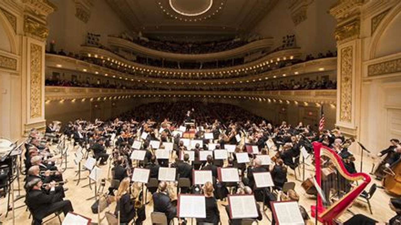 The Met Orchestra Returns To Carnegie Hall For Its Annual Series Of Three Performances., 2024