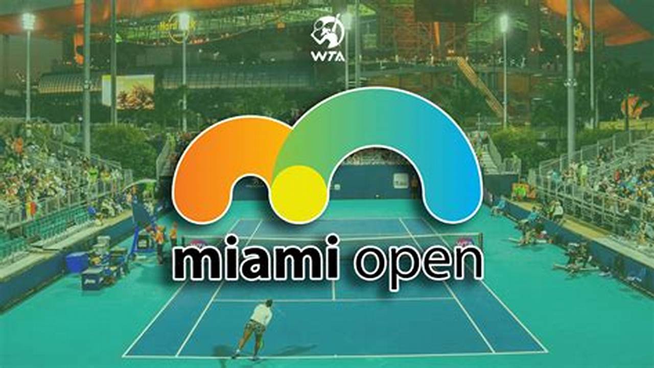 The Miami Open Presented By Itaú Announced Today That This Year’s., 2024