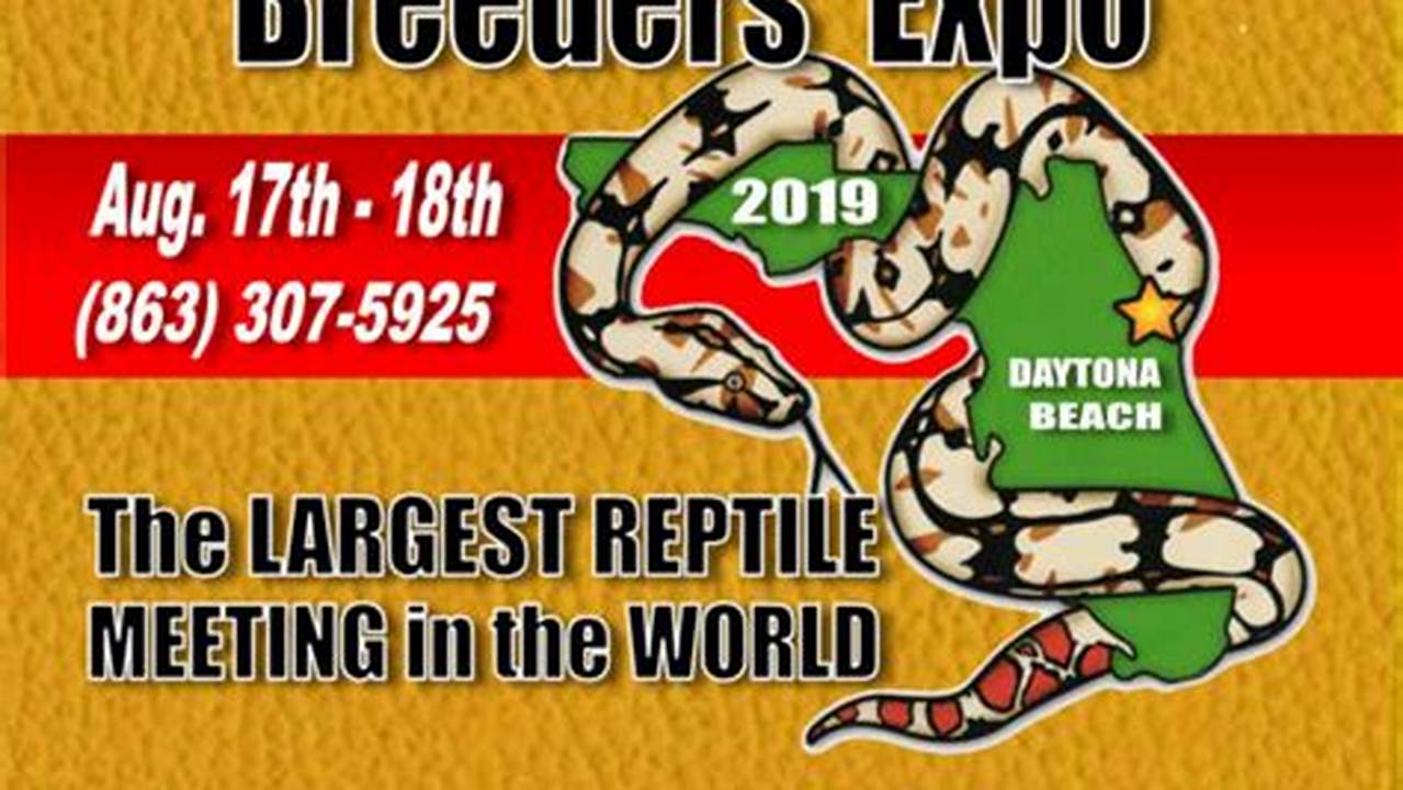 The National Reptile Breeders Expo In Daytona, Florida Is One Of The Biggest And Oldest Reptile Expos In The Country., 2024