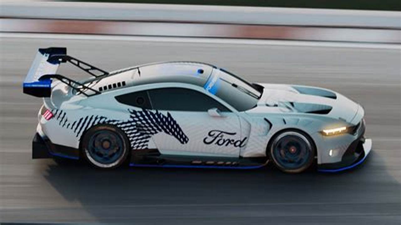 The New Ford Race Car For The Road Will Be Available In Late 2024 Or Early 2025., 2024