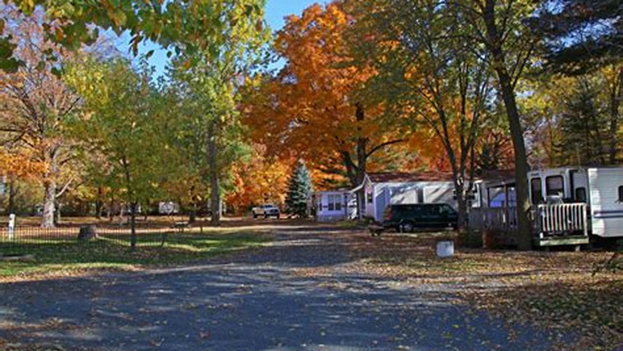 The North Campground Is The Largest Campground And Has Over 200 Campsites., Camping