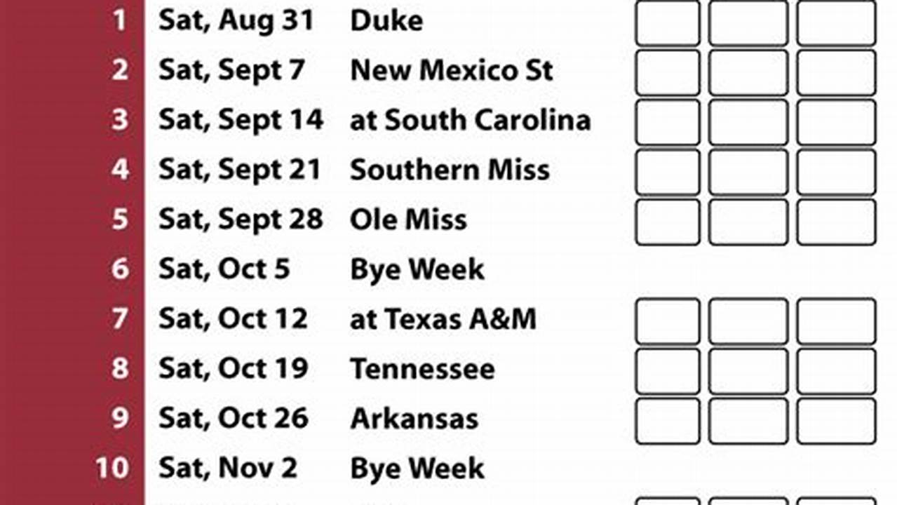 The Official 2023 Football Schedule For The Alabama A&amp;Amp;M University Bulldogs., 2024