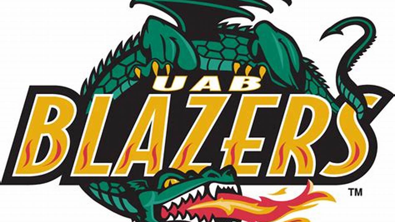 The Official 2024 Baseball Schedule For The Uab Blazers., 2024