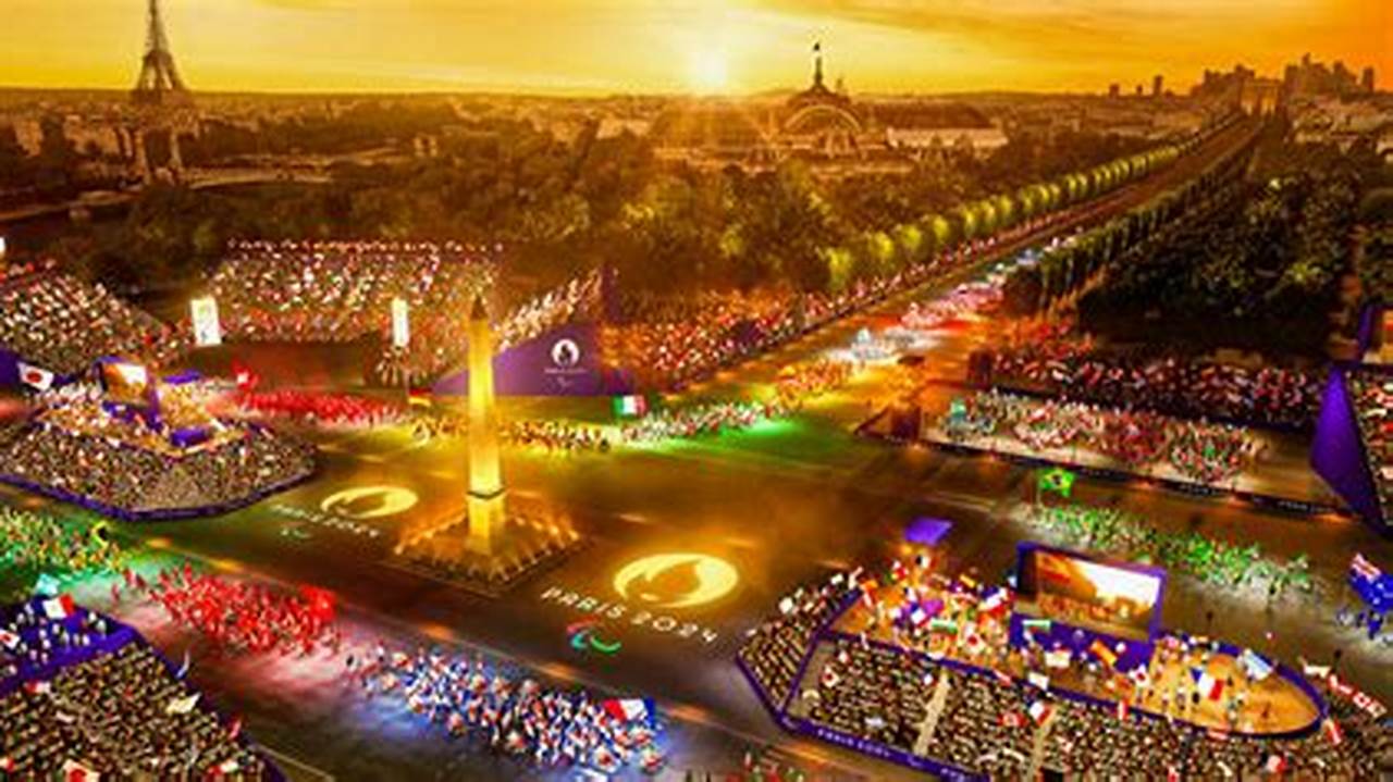 The Opening Ceremony Is Scheduled For July 26, With The Games., 2024