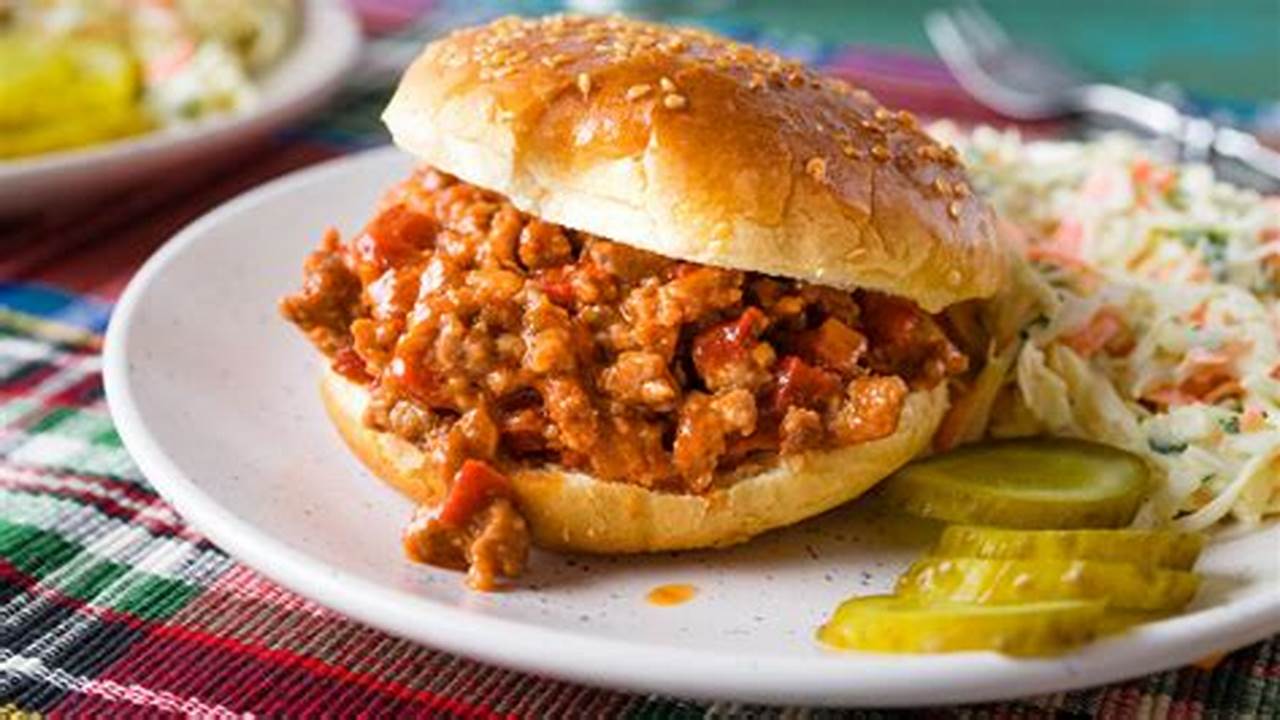 The Origins Of The Sloppy Joe Sandwich Are., 2024