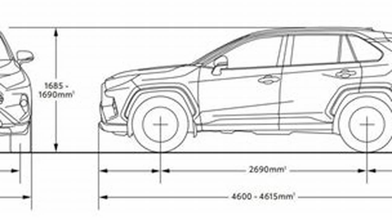 The Outer Dimensions Of The Toyota Rav4 Are As Follows, 2024