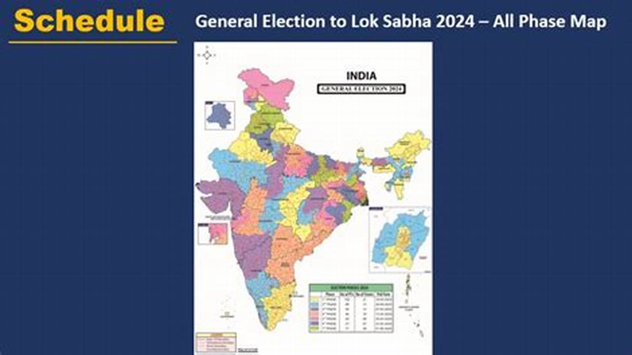The Poll Schedule For Arunachal Pradesh, Andhra Pradesh, Sikkim, And Odisha Assemblies Have Also., 2024
