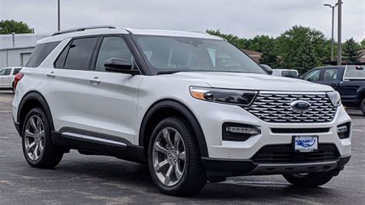 The Price Of The 2024 Ford Explorer Starts At $38,455 And Goes Up To $57,310 Depending On The Trim And Options., 2024