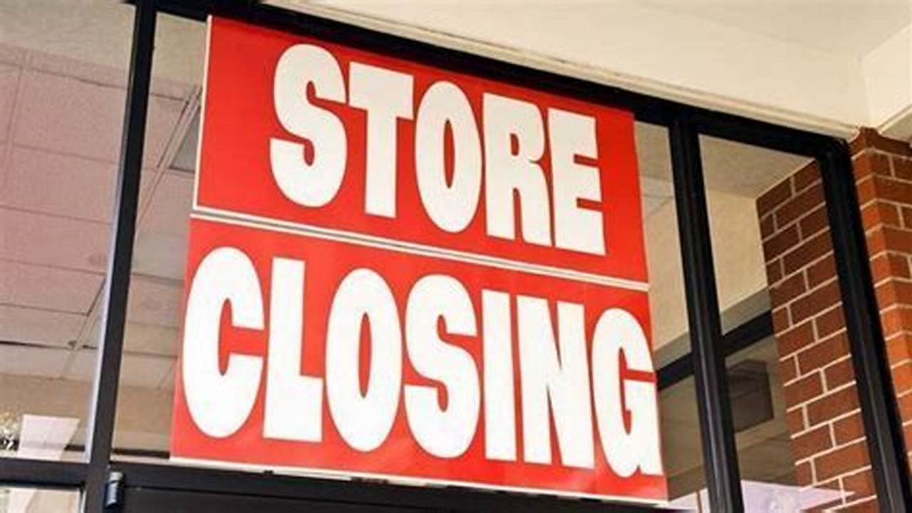 The Retail Superstore Closed Over 20 Stores In 2023 And Continues To Shutter More In 2024., 2024