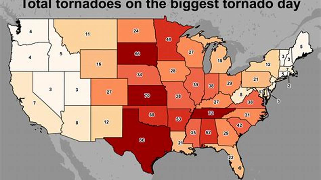 The Risk Of Damaging Thunderstorms And Tornadoes Is Rising Across The United States As Severe Weather Season., 2024
