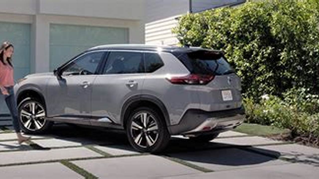 The Rogue Includes Nissan Safety Shield® 360 Standard On All Grades.³ Automatic Emergency Braking With Pedestrian Detection, Blind Spot Warning, Rear., 2024
