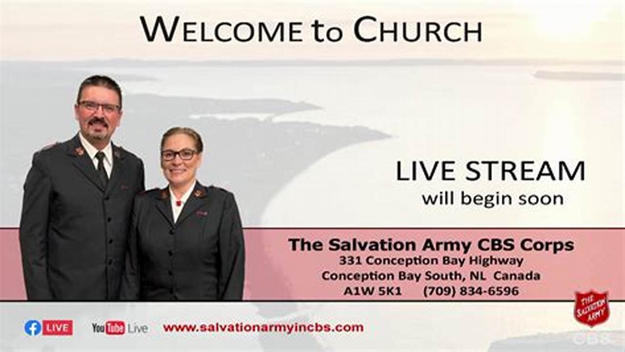 The Salvation Army Cbs Corpswas Live., 2024