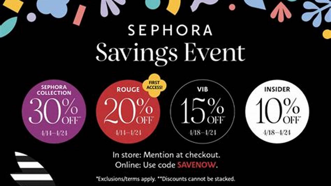 The Sephora Savings Event Ends Today—Grab These 30+ Products Before It’s Too Late., 2024