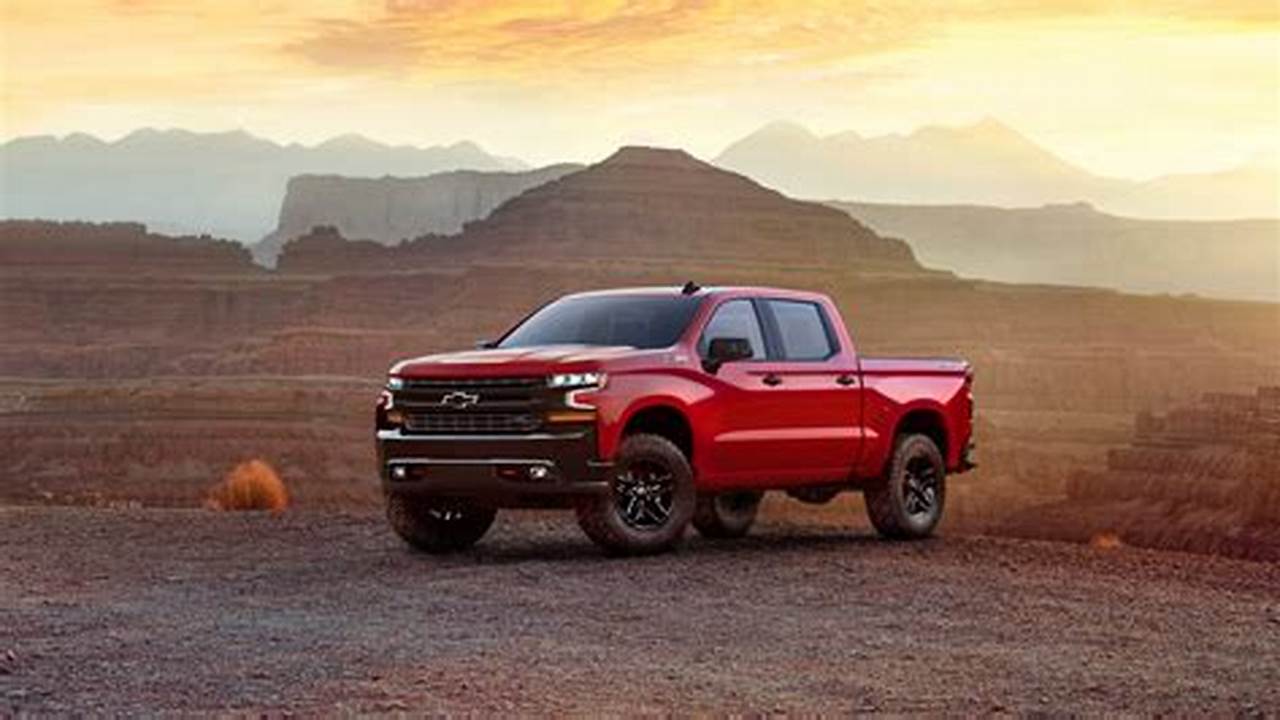 The Silverado 1500 Lt Trail Boss, With Its Included Trailering Package, Is Able To Tow Up To 9,100 Pounds And Max Out With A Payload Of 1,950 Pounds., 2024