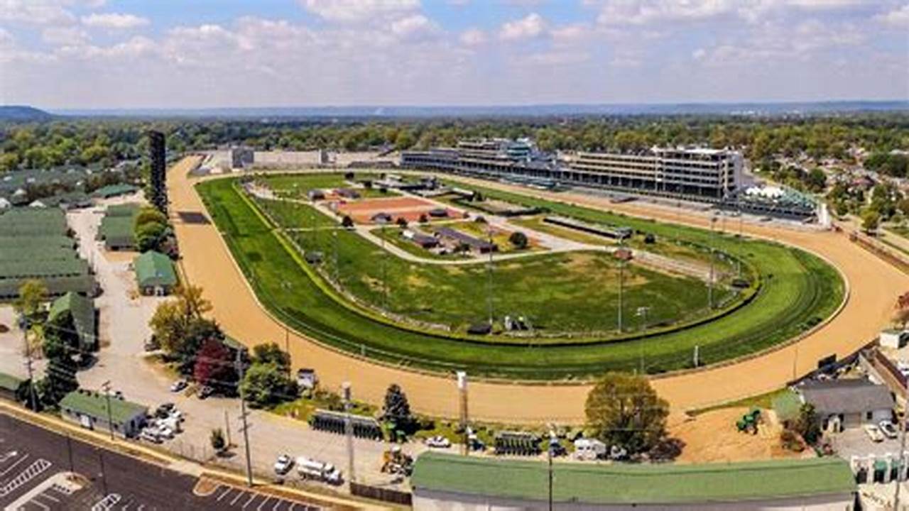 The Stage Is Set, Both At The Churchill Downs Racecourse And Across The Pond At., 2024